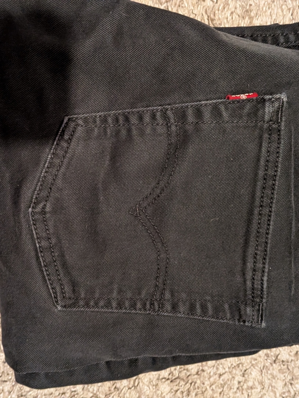 Men's Black 513 Levi's